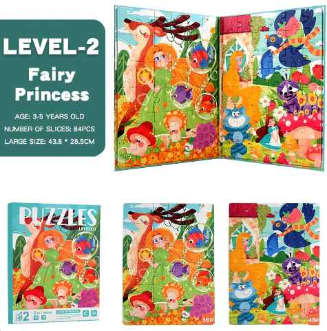 Magnetic Jigsaw Book - Aroha Toys 