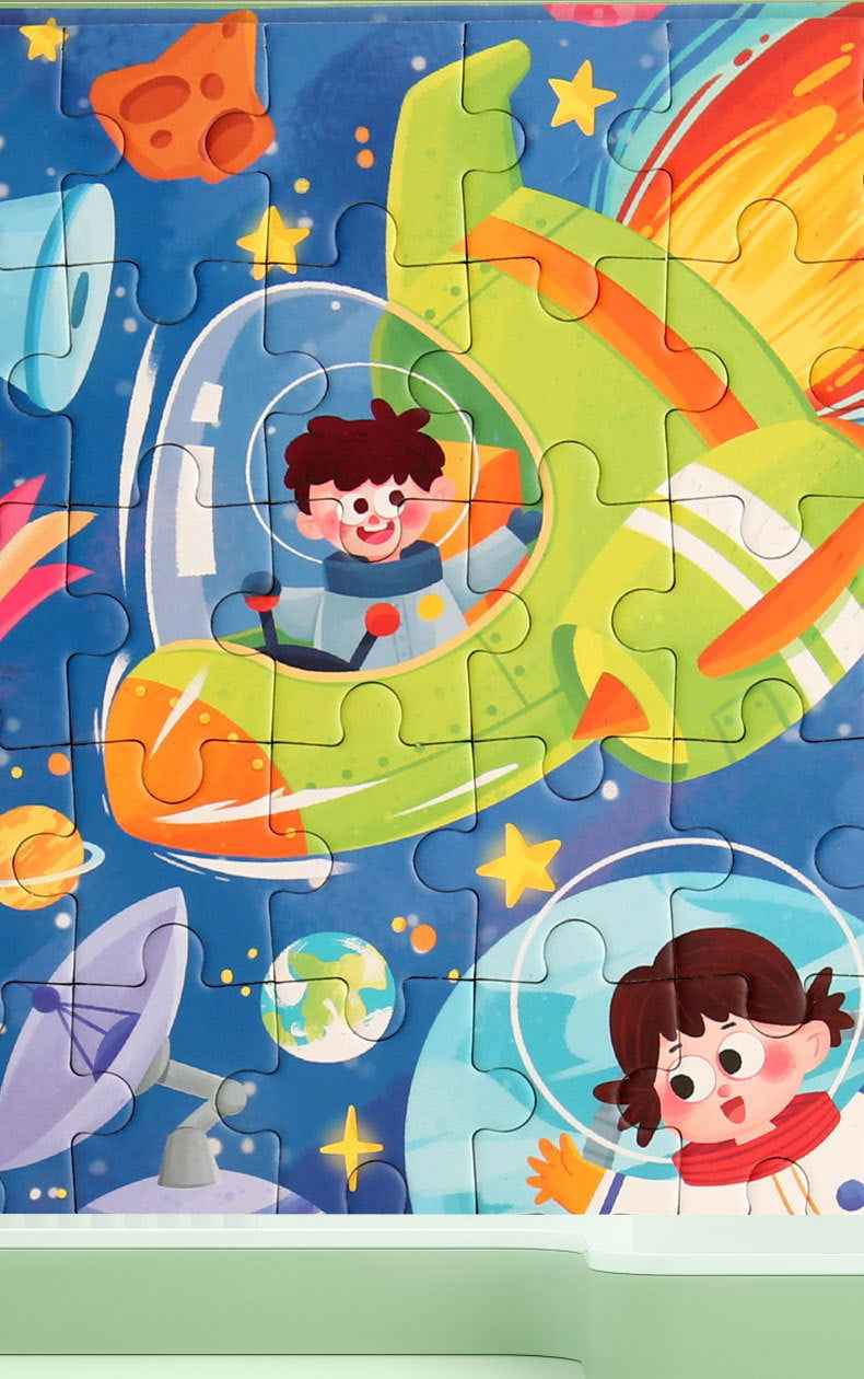 Magnetic Jigsaw Book