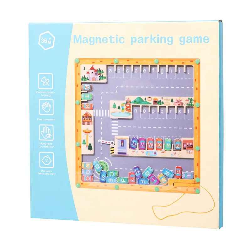 Magnetic Parking Maze Game