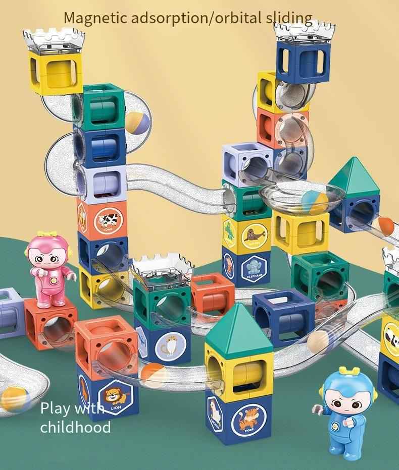 Magnetic Square Run Set