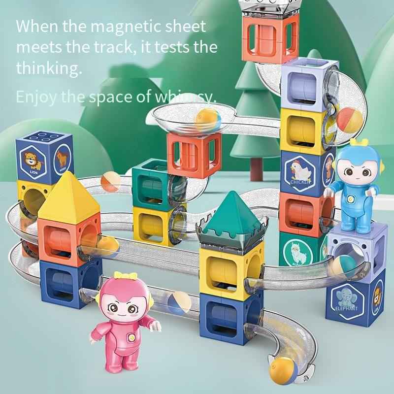 Magnetic Square Run Set
