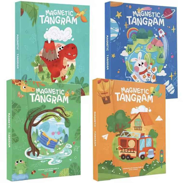 Magnetic Tangram Book