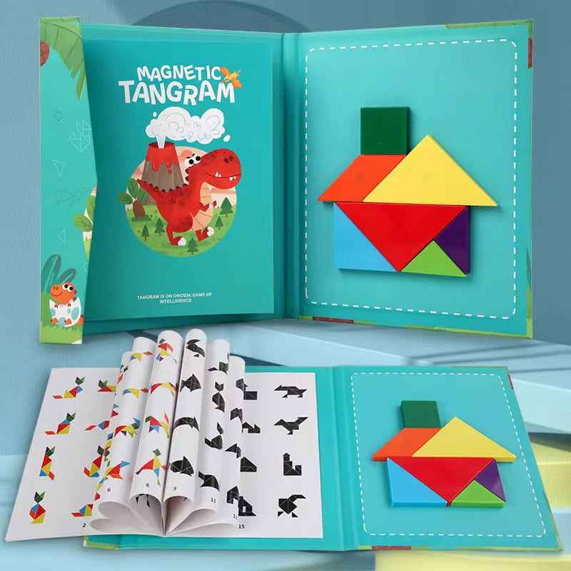 Magnetic Tangram Book
