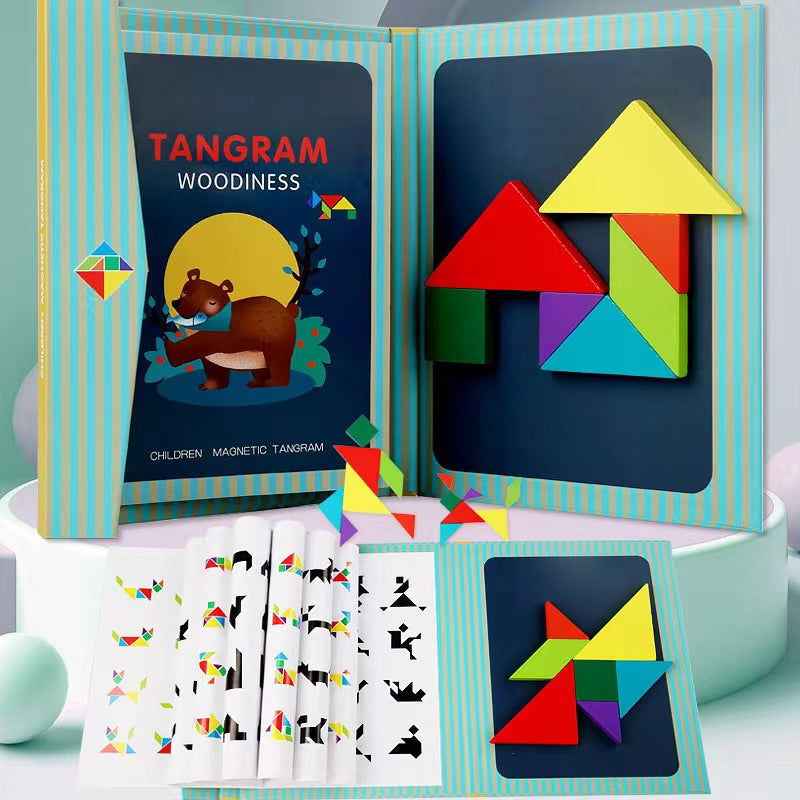 Magnetic Tangram Book