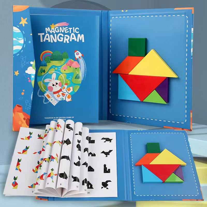 Magnetic Tangram Book