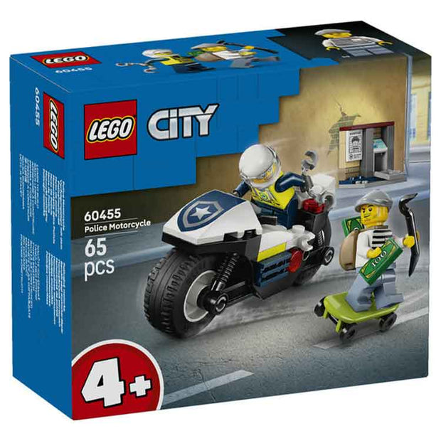 Lego Police Motorcycle Chase