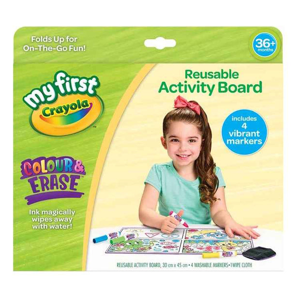 Crayola Colour & Erase Reusable Activity Board
