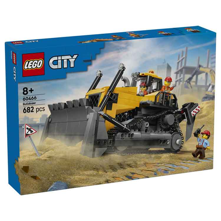 Lego Yellow Bulldozer