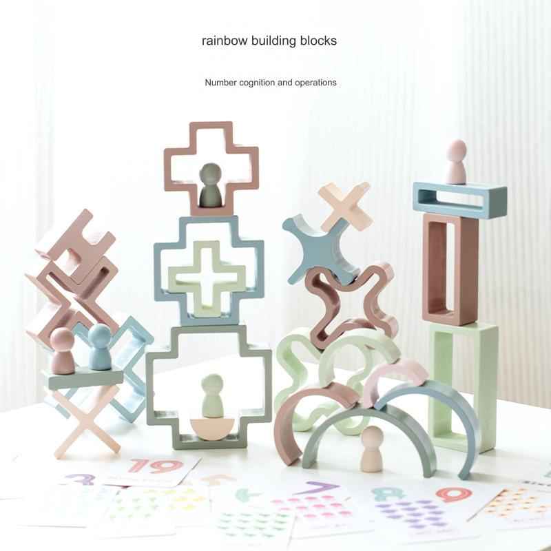 Rainbow Maths Blocks