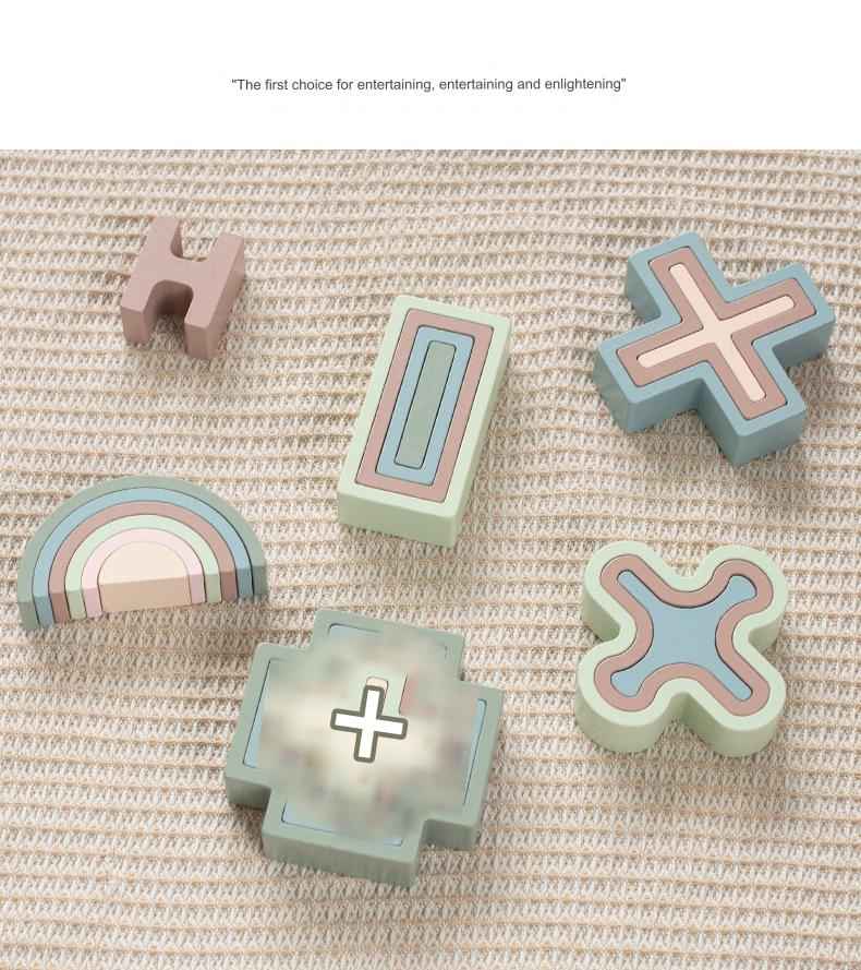 Rainbow Maths Blocks