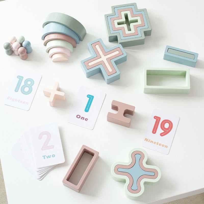 Rainbow Maths Blocks