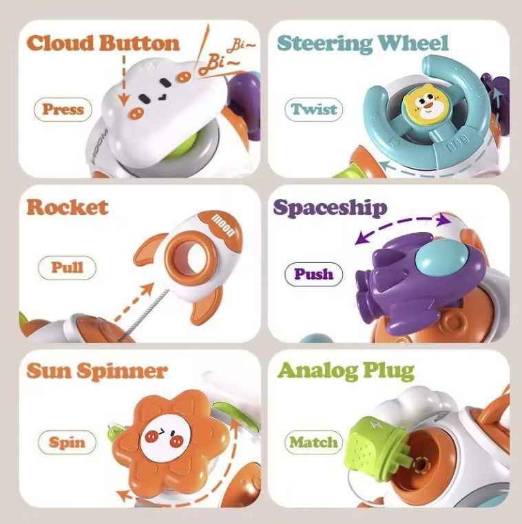 Travel-Friendly Infant Activity Toy