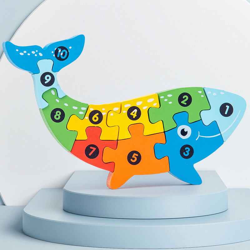 Wooden 3D Puzzle Jigsaw