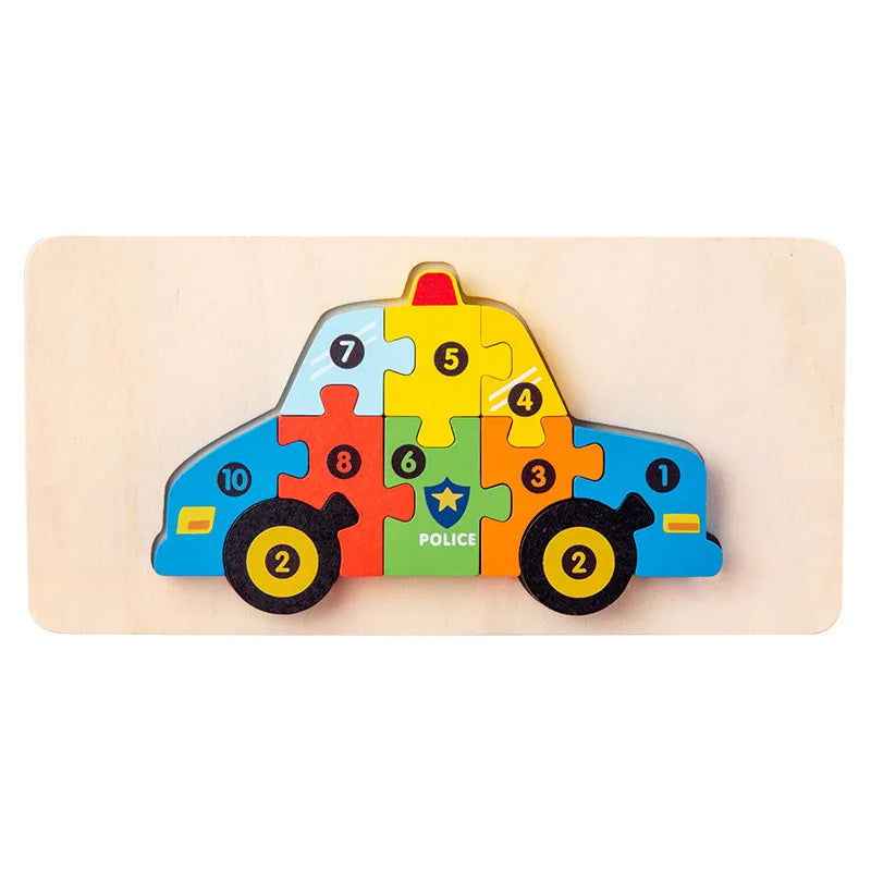 Wooden 3D Puzzle Jigsaw