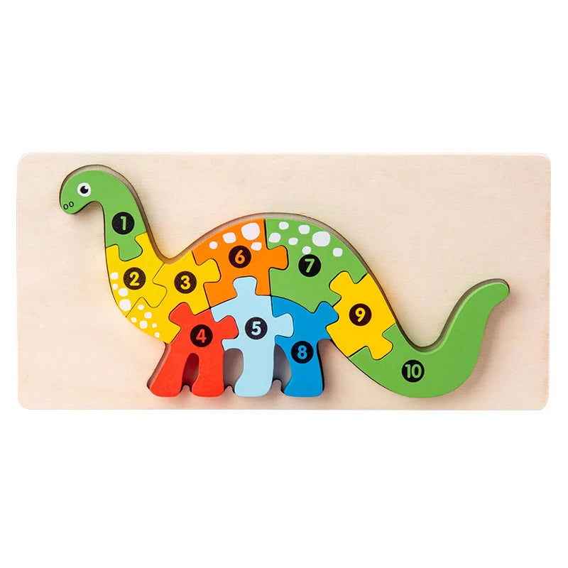 Wooden 3D Puzzle Jigsaw