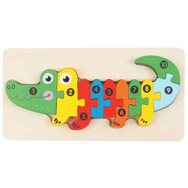 Wooden 3D Puzzle Jigsaw