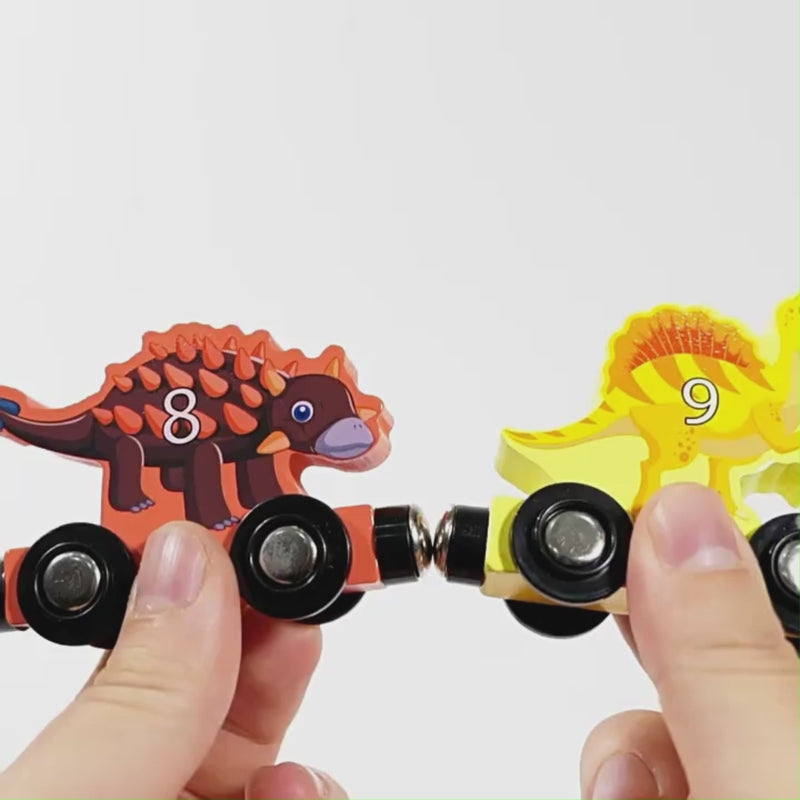 Video of Dinosaur Magnetic Train