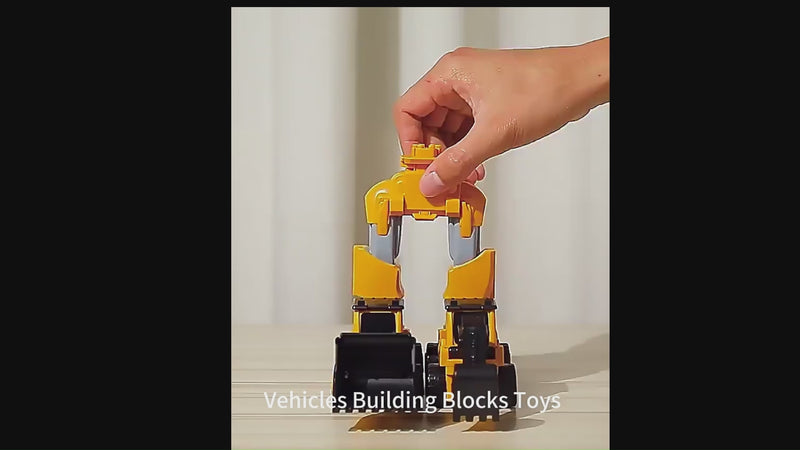 Video of Magnetic Action Figure Robot