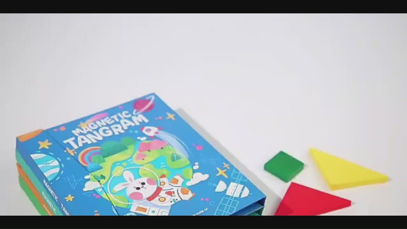 Video of Magnetic Tangram Book